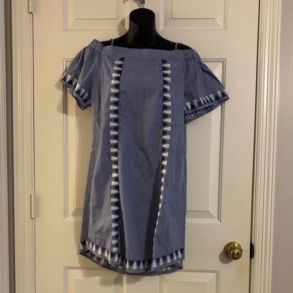 Stella & Dot Beach Kali Tunic Dress Size M - Picture 2 of 8